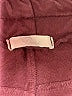 Baci Solid Burgundy Casual Pants Size XL - photo 3