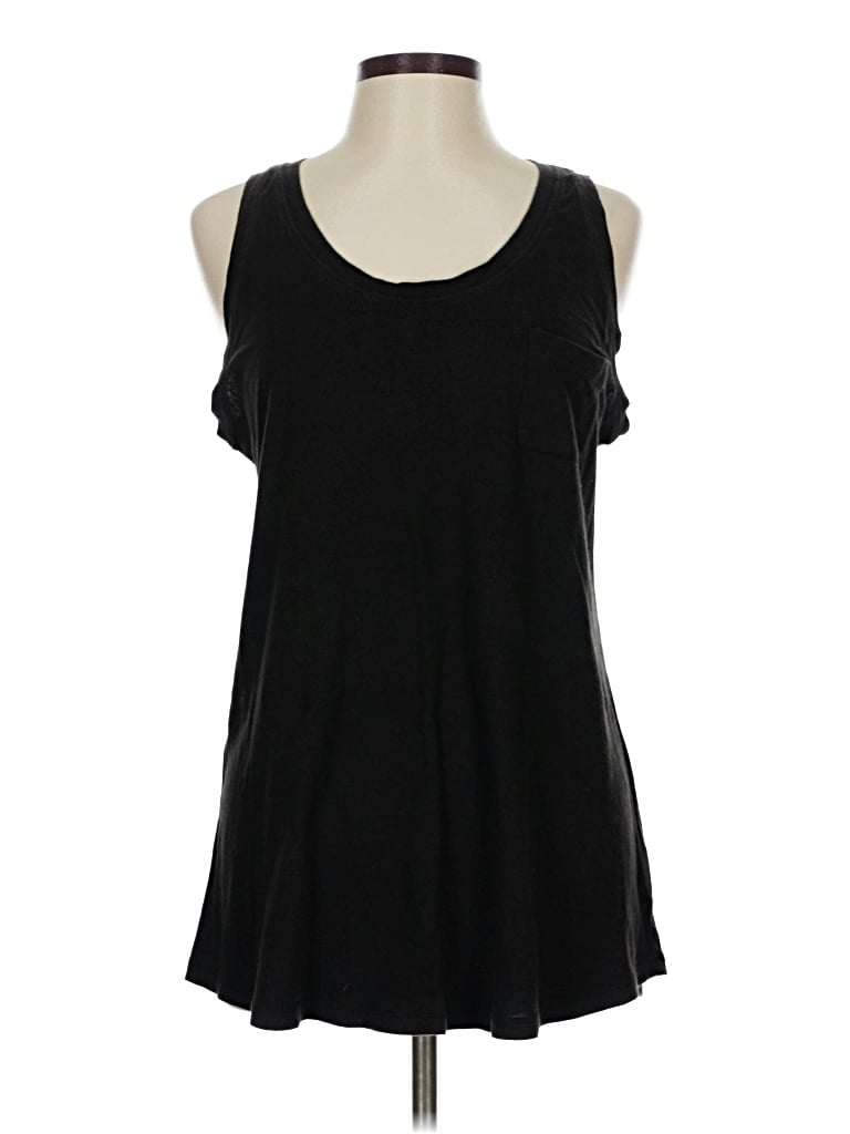 Pre-owned Faded Glory Sleeveless T-shirt In Black