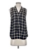 J.Crew 100% Silk Blue Sleeveless Silk Top Size 2 - photo 1