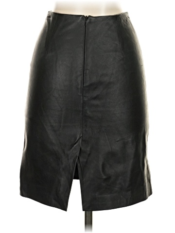 Topshop Faux Leather Skirt (view 2)