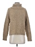 William Rast Tweed Tan Turtleneck Sweater Size S - photo 1