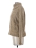 William Rast Tweed Tan Turtleneck Sweater Size S - photo 5