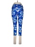 Plum Print Blue Leggings Size L - photo 2