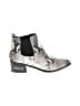 Blondo Silver Black Ankle Boots Size 8 1/2 - photo 1
