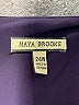 Maya Brooke Purple Cocktail Dress Size 24 waist - photo 7