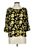 MICHAEL Michael Kors Yellow 3/4 Sleeve Blouse Size L - photo 1