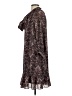 Max Studio Paisley Brown Casual Dress Size S - photo 5