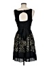 Jonathan Martin 100% Polyester Graphic Black Cocktail Dress Size 9 - photo 2