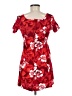 Assorted Brands 100% Rayon Red Casual Dress Size M - photo 2