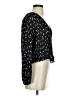 Zara Black 3/4 Sleeve Blouse Size S - photo 4