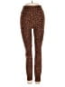 Weekend Animal Print Brown Leggings Size XS - photo 1