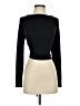 Forever 21 Black Long Sleeve Top Size L - photo 1