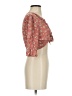 Lulus 100% Rayon Red Orange 3/4 Sleeve Blouse Size S - photo 4