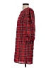 J.Crew Plaid Red Casual Dress Size XXS - photo 5