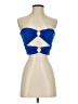 Shein Blue Tube Top Size 2 - photo 1
