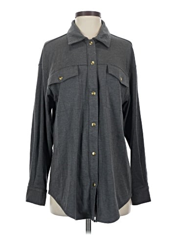 Elie Tahari Long Sleeve Button-Down Shirt (view 1)