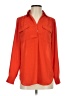 Ann Taylor 100% Polyester Orange Long Sleeve Blouse Size XS - photo 1