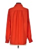 Ann Taylor 100% Polyester Orange Long Sleeve Blouse Size XS - photo 2