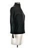 Tahari Houndstooth Black Turtleneck Sweater Size XS - photo 4