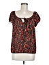 Max Studio Orange Short Sleeve Blouse Size M - photo 1
