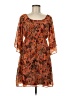 Judith March 100% Polyester Paisley Orange Cocktail Dress Size M - photo 1