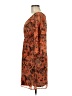 Judith March 100% Polyester Paisley Orange Cocktail Dress Size M - photo 5
