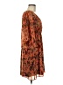 Judith March 100% Polyester Paisley Orange Cocktail Dress Size M - photo 4