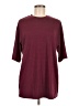 Ekouaer Burgundy Short Sleeve Top Size M - photo 1