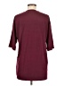 Ekouaer Burgundy Short Sleeve Top Size M - photo 2