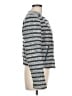 Ann Taylor LOFT Stripes Blue Jacket Size 10 - photo 4