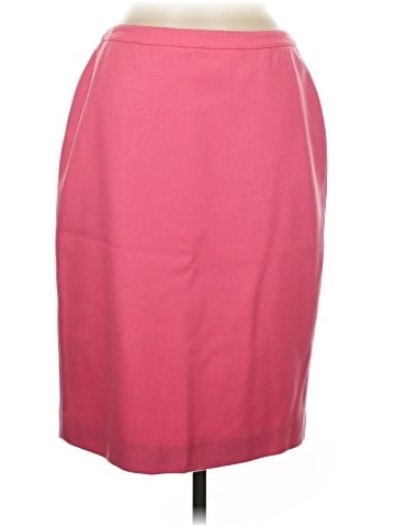 Linda Allard Ellen Tracy Wool Skirt (view 1)