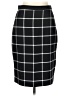 H&M Plaid Black Formal Skirt Size 10 - photo 1