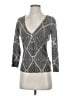 Tory Burch 100% Wool Silver Wool Pullover Sweater Size S - photo 1