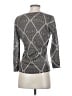Tory Burch 100% Wool Silver Wool Pullover Sweater Size S - photo 2