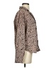 the good jane Animal Print Tan Long Sleeve Blouse Size S - photo 4