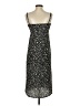 Shein 100% Polyester Stars Black Casual Dress Size 2 - photo 2