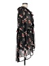 Versona 100% Polyester Floral Black Casual Dress Size L - photo 4