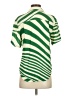Wray Stripes Green Short Sleeve Blouse Size XXS - photo 2
