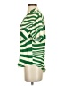 Wray Stripes Green Short Sleeve Blouse Size XXS - photo 5