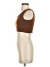 Southern Shirt Brown Sleeveless Blouse Size S - photo 5