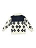 miles the label 100% Polyester Argyle Ivory Pullover Sweater Size 2y - photo 2