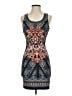 Fab'rik Graphic Blue Cocktail Dress Size S - photo 1