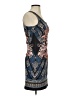 Fab'rik Graphic Blue Cocktail Dress Size S - photo 4