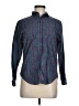 John Henry Argyle Blue Long Sleeve Button-Down Shirt Size 6 - photo 1