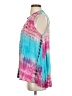 Entro 100% Rayon Tie-dye Blue Sleeveless Blouse Size S - photo 5