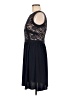 R&M Richards Blue Black Cocktail Dress Size 6 - photo 5