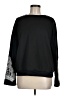 Shein 100% Polyester Paisley Black Pullover Sweater Size 8 - 10 - photo 1