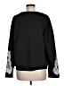 Shein 100% Polyester Paisley Black Pullover Sweater Size 8 - 10 - photo 2