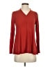 Eileen Fisher Red Long Sleeve T-Shirt Size XS - photo 1