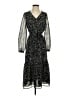 Ann Taylor LOFT 100% Polyester Black Cocktail Dress Size XS - photo 1